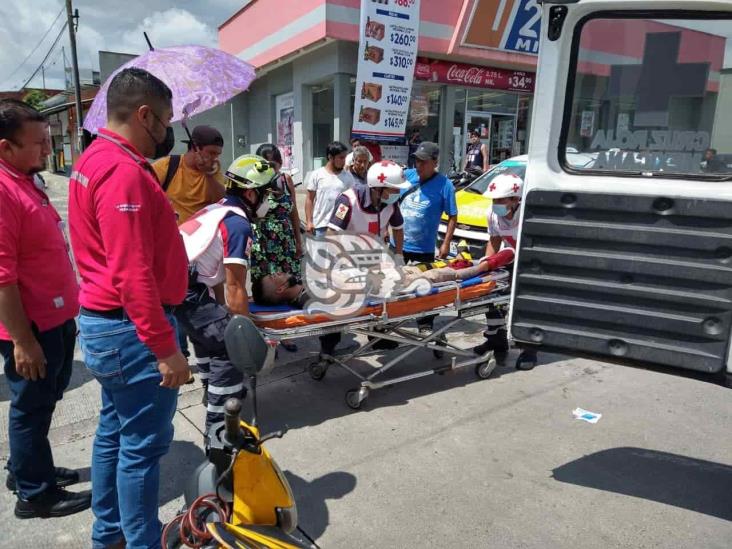Choque entre motocicletas en Córdoba deja 3 lesionados