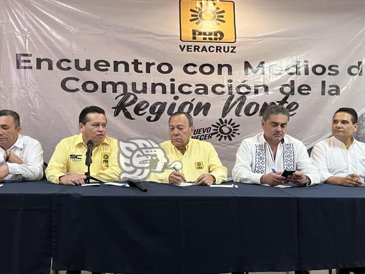 PRD mantiene alianza con PRI y PAN en Veracruz; buscaría sumar a partidos (+Video)