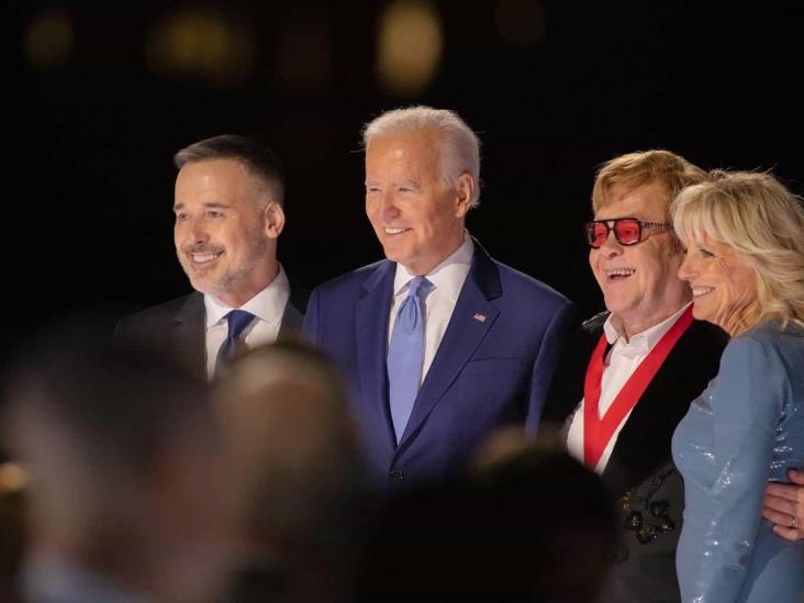 En concierto en la Casa Blanca, Elton John hace llorar a Joe Biden