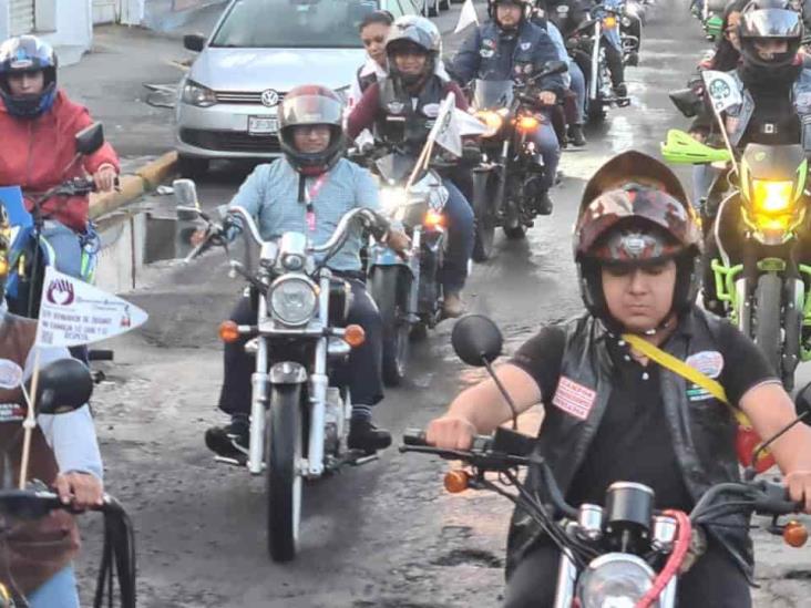 Para promover donación de órganos, realiza IMSS primera Rodada Biker