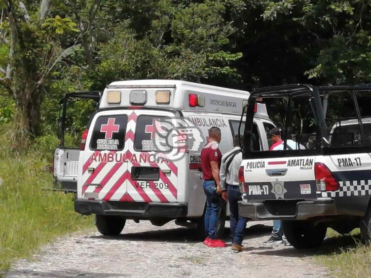 Atacan a balazos a joven hombre en Amatlán, fue trasladado a un Hospital