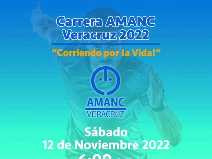 Realizarán Carrera AMANC Veracruz 2022 en beneficio de niños en Hospital Regional