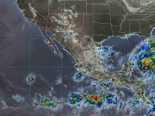 Durante la noche de hoy, FF1 provocará  lluvias en estos estados de México