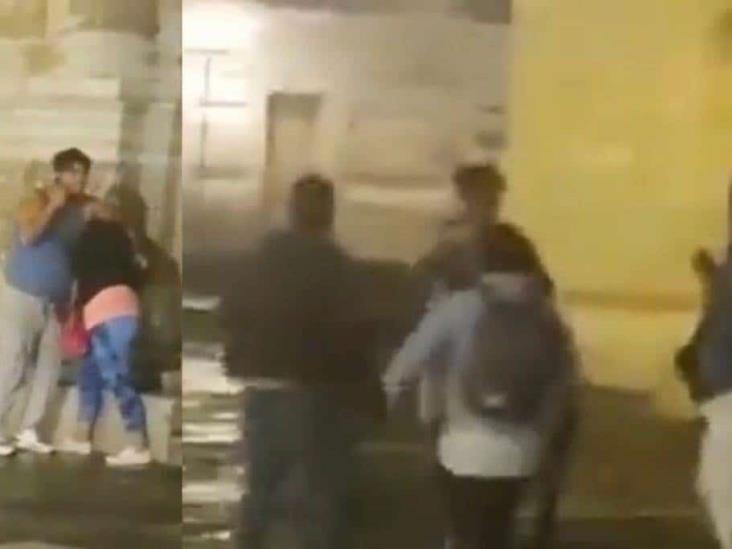 Tunden a agresor de mujer en pleno centro de Oaxaca (Video)