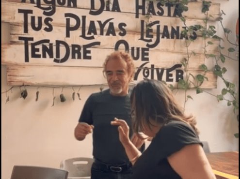 Captan a Damián Alcázar bailando en Veracruz (+Video)
