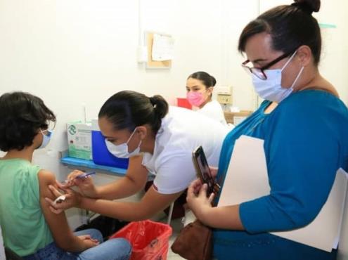 Se ha vacunado contra covid al 49% de los menores de 5 a 11 años en México