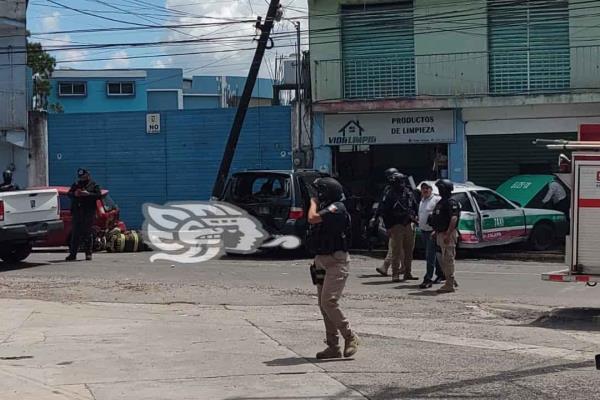 Por balacera en Xalapa, reporta SSP despliegue de operativo Código Rojo