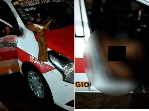 Encuentran desnudo y dormido a taxista en colonia de Veracruz dentro de su unidad