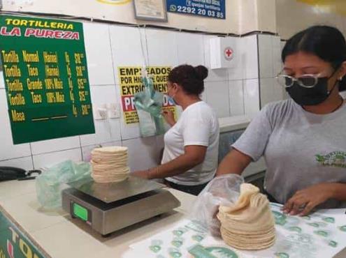 Vigilarán que tortillerías no excedan precios por kilo de tortillas en primera semana de 2023