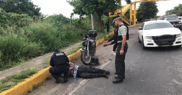 Accidentes automovilísticos ocasionan caos vial en Veracruz