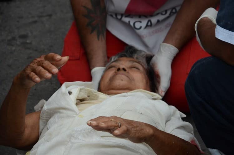 Atropellan a abuelita en Río Medio (+Video)
