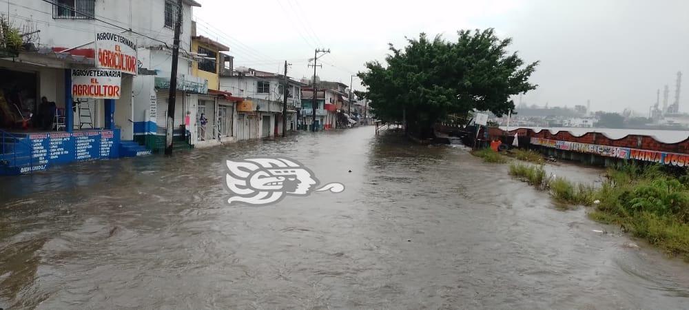 Más de 300 negocios de Minatitlán están bajo el agua (+Video)