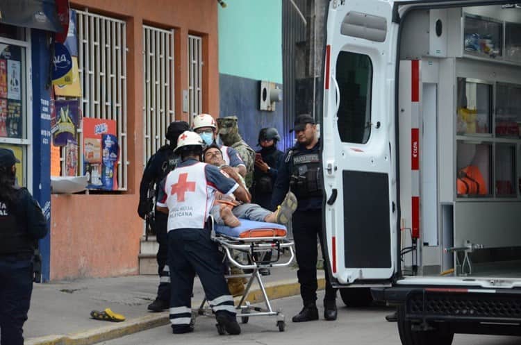 Discusión termina en disparos en Veracruz, lesionan a centroamericano