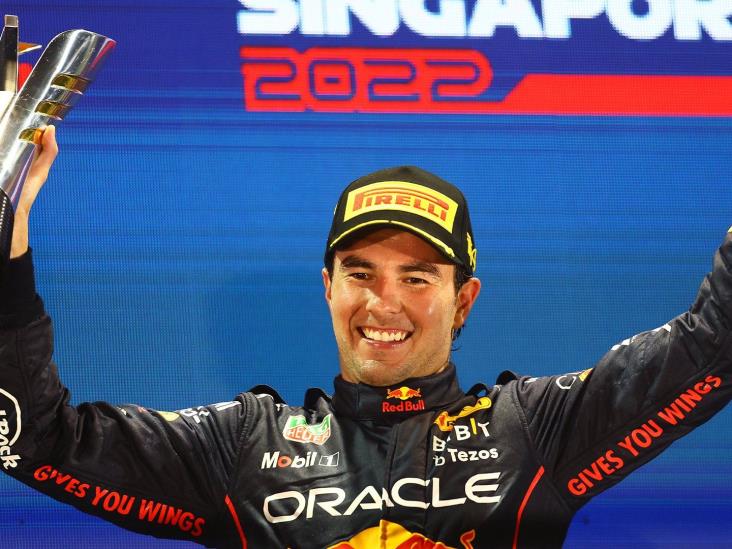 Checo Pérez se lleva primer lugar en el GP de Singapur