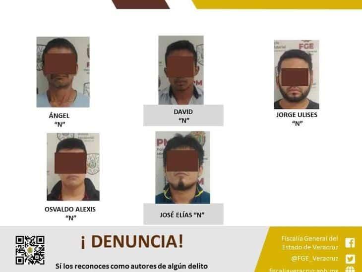 Banda de presuntos secuestradores se quedan presos en Coatzacoalcos