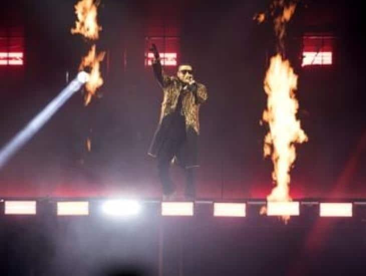 ¡Se estaba quemando! El escenario de Daddy Yankee prendió fuego en pleno concierto