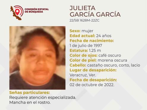 Desaparece mujer en calles del puerto de Veracruz