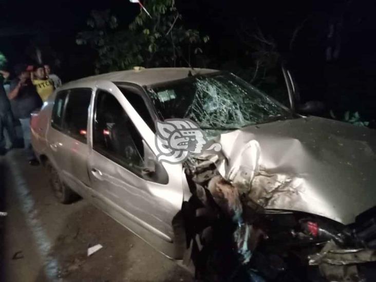 Terrible accidente en Tenampa deja 2 personas fallecidas