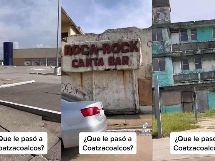 ¿Qué le pasó a Coatzacoalcos? viralizan en TikTok el mal estado del Malecón (Video)