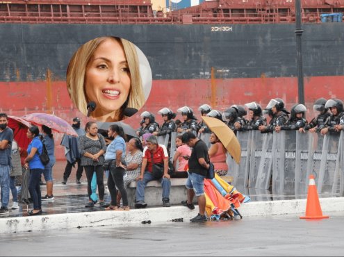 Ambulantes trabajarán, pero fuera del Malecón: alcaldesa de Veracruz