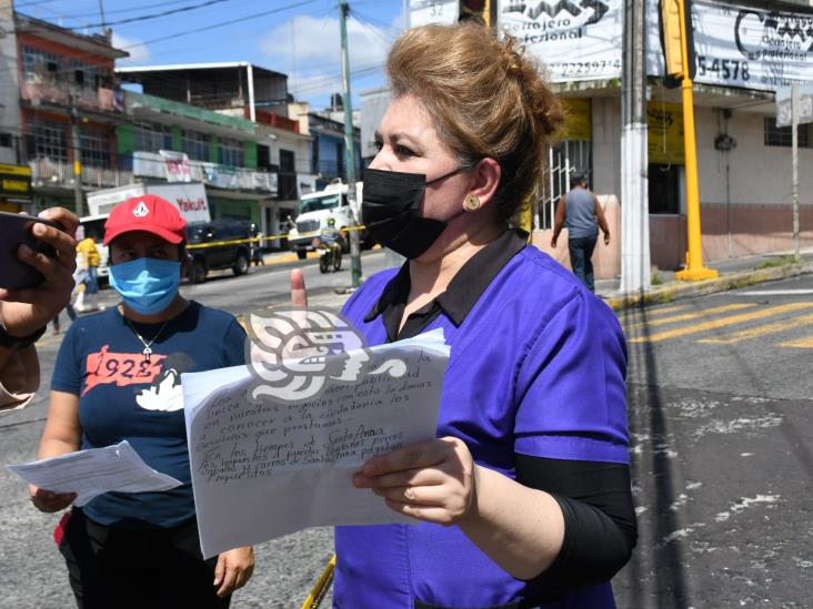 Mejora urbana, pretexto para cobrar más, acusan comerciantes de Xalapa (+Video)