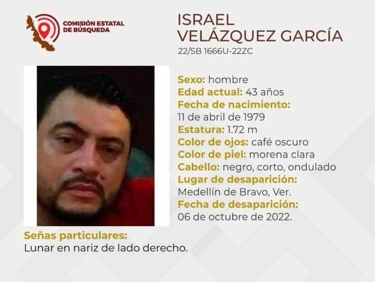 Israel Velázquez desapareció en Medellín de Bravo ¡Ayúdale a volver a casa!