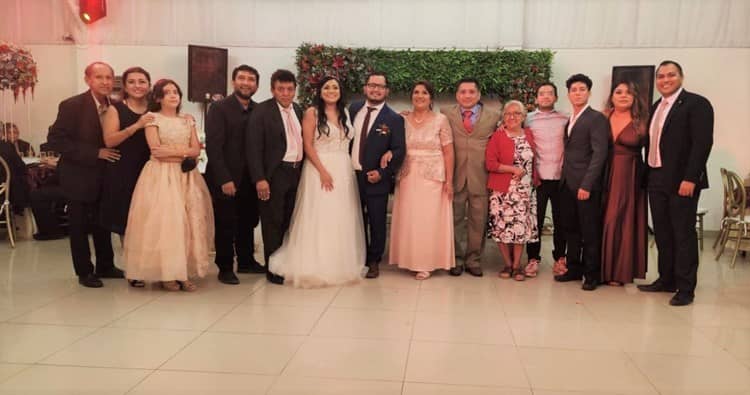 Hibeth Joanna Cruz Vásquez y Freddy Jair Colin González se unen en matrimonio