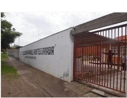 Roban escuela telesecundaria en Veracruz