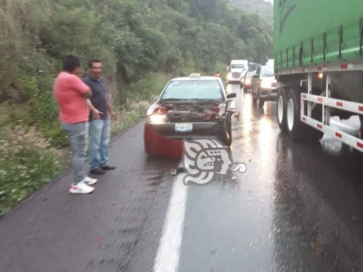 Se registran 4 accidentes en la Orizaba-Puebla; no reportan lesionados
