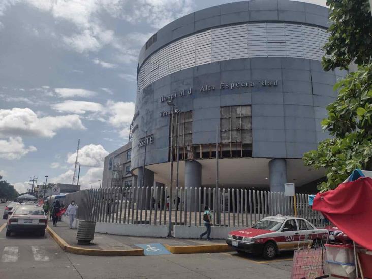 Falsa alarma presunta fuga de gas en las instalaciones del ISSSTE en Veracruz