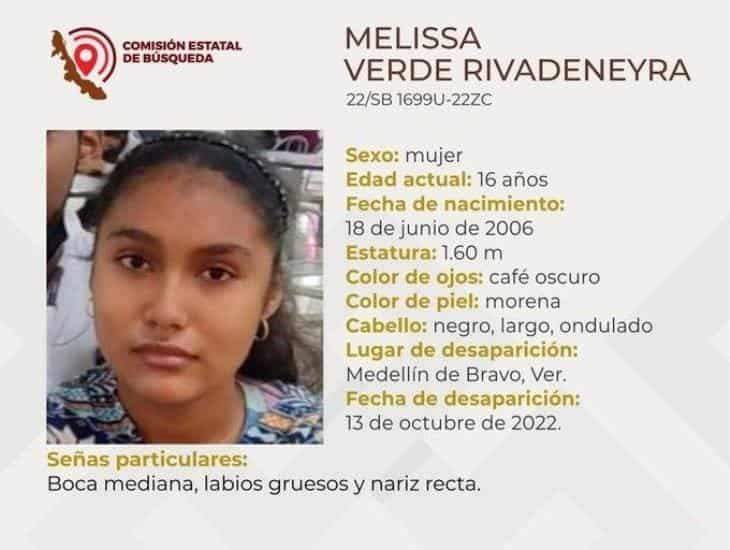Desaparece joven de 16 años en Medellín de Bravo ¡Ayúdale a volver!