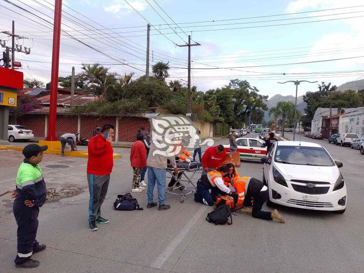 Atropellan a estudiante en bulevar Camino Nacional de Río Blanco (+Video)