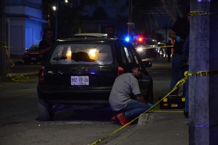 Fuerte movilización policiaca por balacera en colonia Dos Caminos en Veracruz(+video)