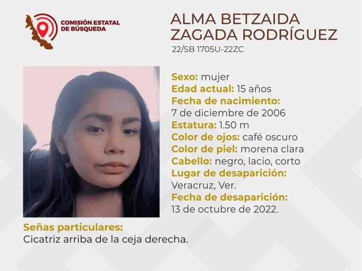 Desaparece menor de edad en calles de Veracruz