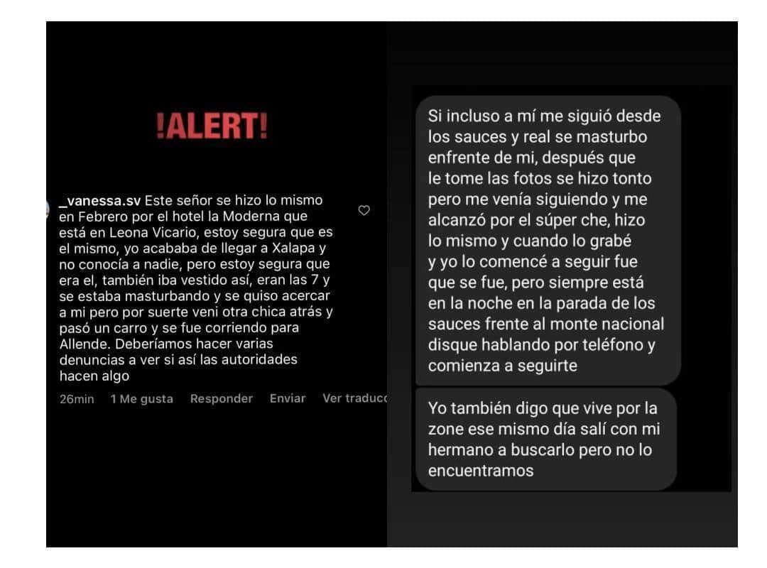 Exhiben a hombre tocándose en calles de Xalapa; no es la primera vez