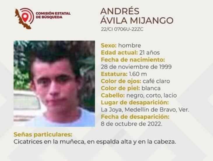 Reportan desaparición de un hombre en el municipio de Medellín de Bravo