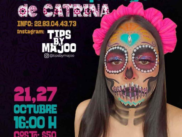 Talleres para maquillar catrinas y otras actividades en Xalapa, por Día de  Muertos