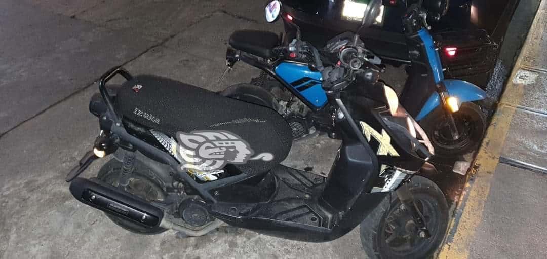 Denuncian robo de motoneta en céntrica calle de Misantla