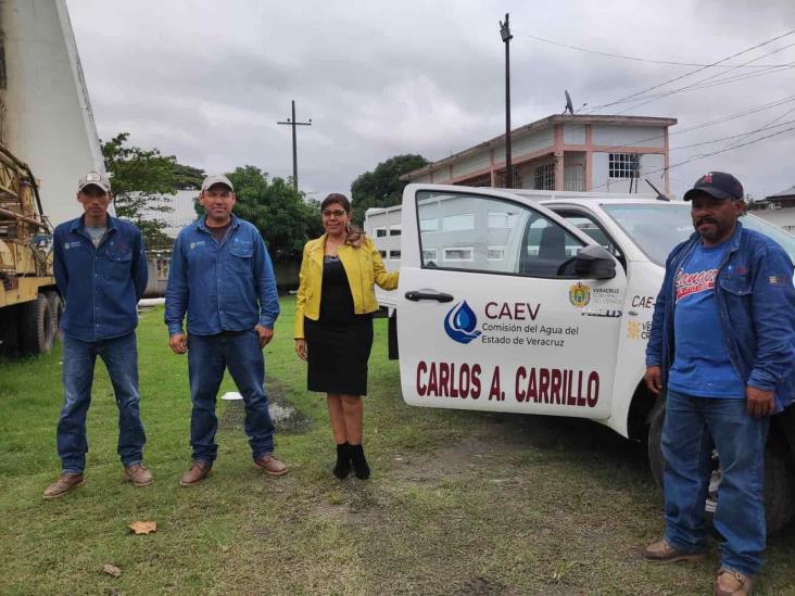 CAEV busca regularizar adeudos de agua en Carlos A. Carrillo