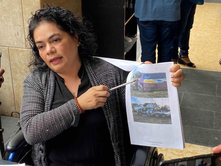 Tras accidente, aseguradora en Veracruz no quiere pagar los gastos de Érica (+Video)