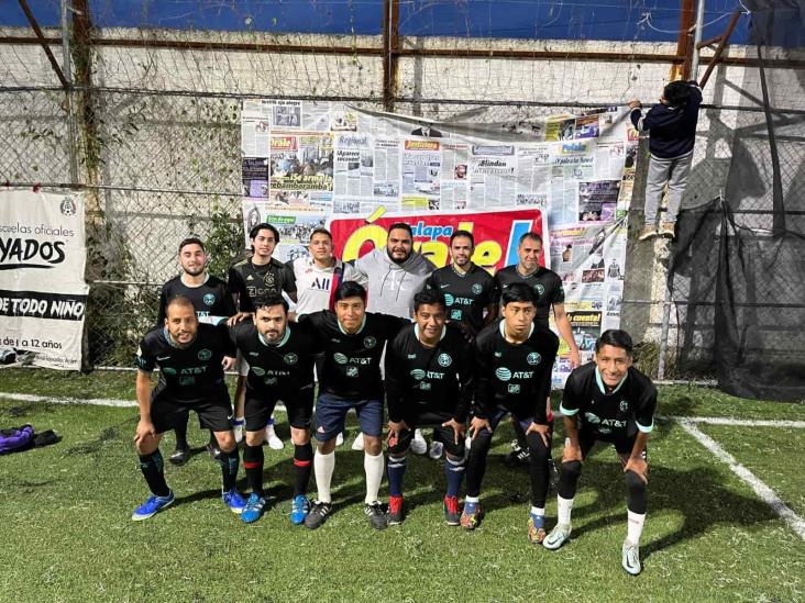 Impone Rompecatres liderazgo en Torneo de Fútbol Órale! Xalapa