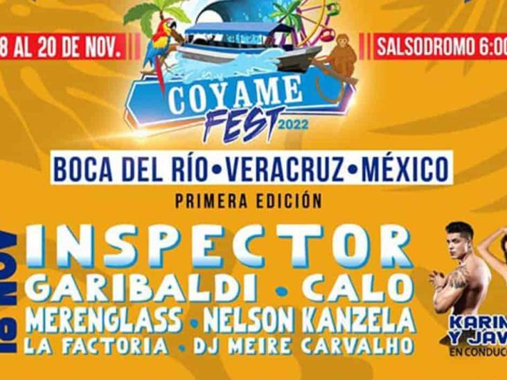 Presentan la primera edición del COYAME FEST en Boca del Río; traerán grandes artistas