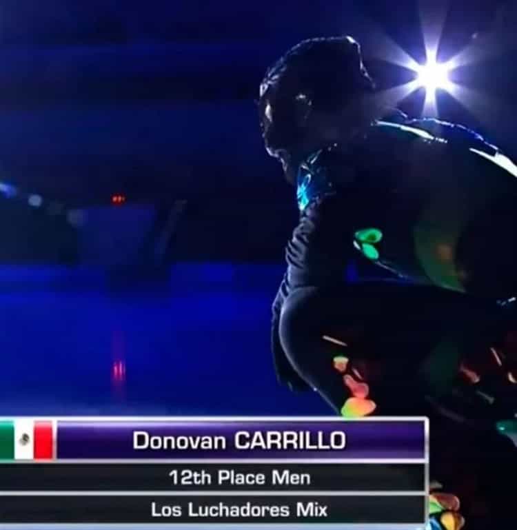 Donovan Carrillo hace un homenaje a la lucha libre