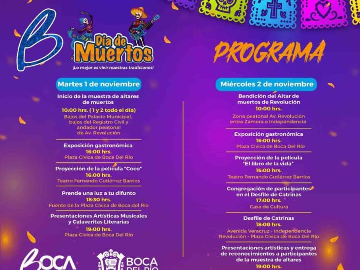 Alcalde de Boca del Río anuncia actividades del Día de Muertos
