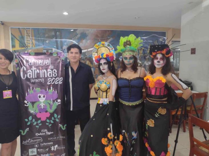 Realizarán Carnaval de Catrinas en Veracruz con más de mil  200 participantes (+Video)