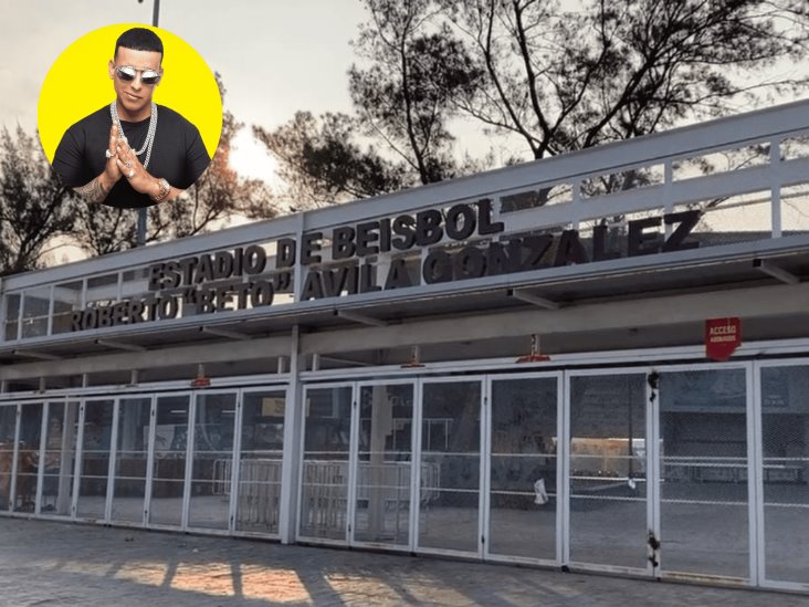Instalan escenario para concierto de Daddy Yankee en Veracruz