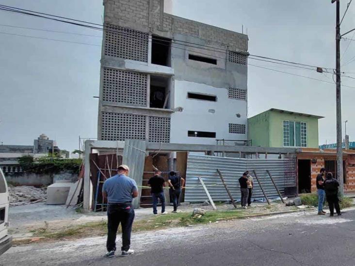 Hallan sin vida a albañil dentro de construcción en colonia de Veracruz