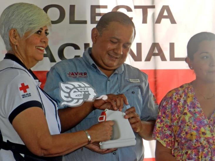 Alcalde llama a apoyar la colecta de la Cruz Roja Misantla 2022