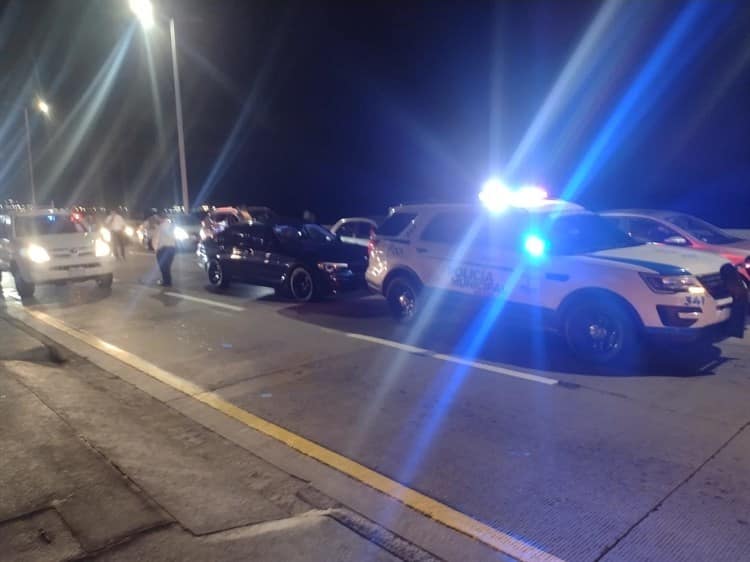 Se queda dormido al volante en calles de Boca del Río (+Video)