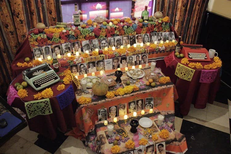 Con altar y misa recuerdan a periodistas fallecidos en Veracruz
